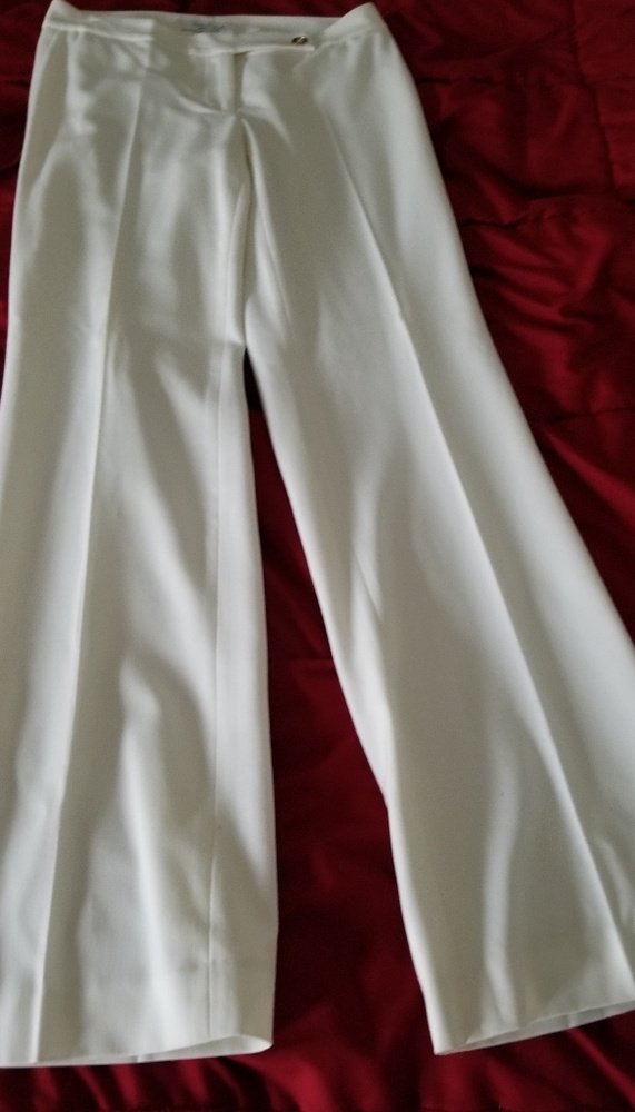 Wide leg slacks